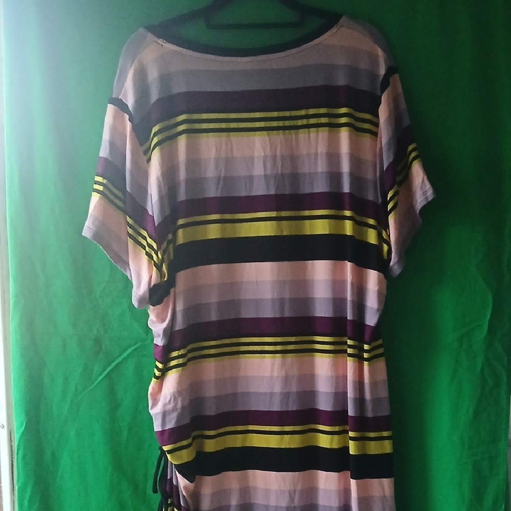 Torrid Multicolor Striped Top - Picture 7 of 8